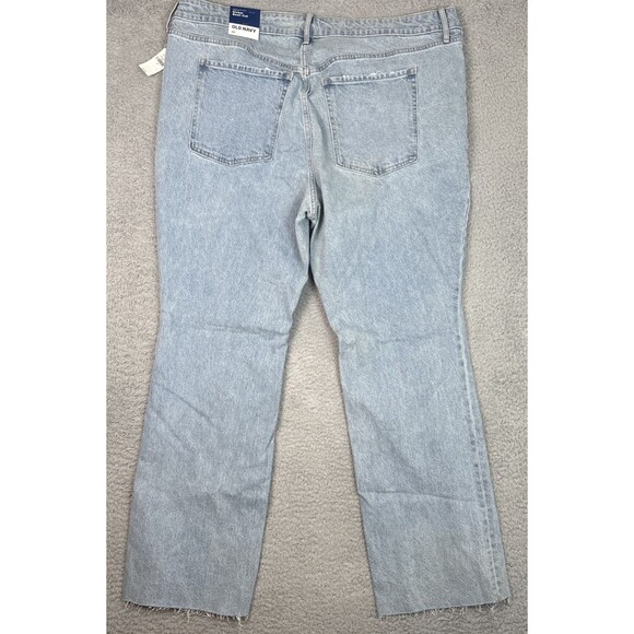 Old Navy Kicker Bootcut Jeans Womens Size 20 Light Wash Secret Smooth Pockets - Picture 2 of 10